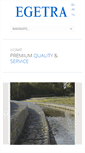 Mobile Screenshot of egetra.be